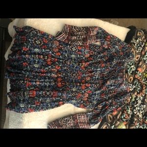 Floral Long-Sleeve Romper